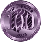 Top 100 Speaker Award (2025)