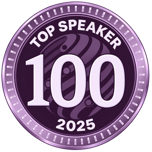 Top 100 Speaker Award (2025)
