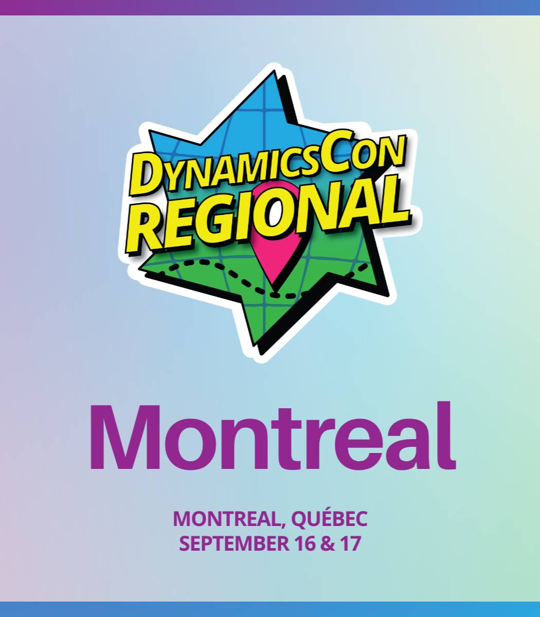 DynamicsCon Regional - Montreal