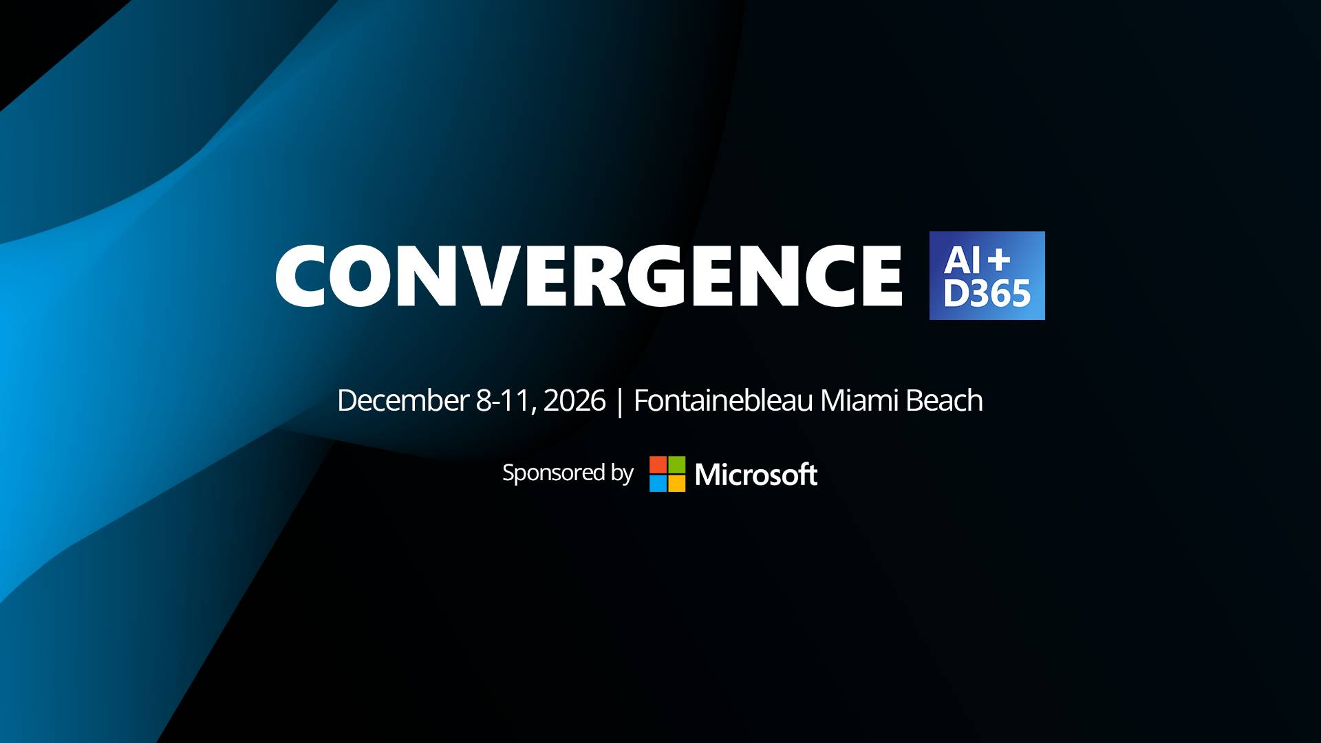 Convergence 2026