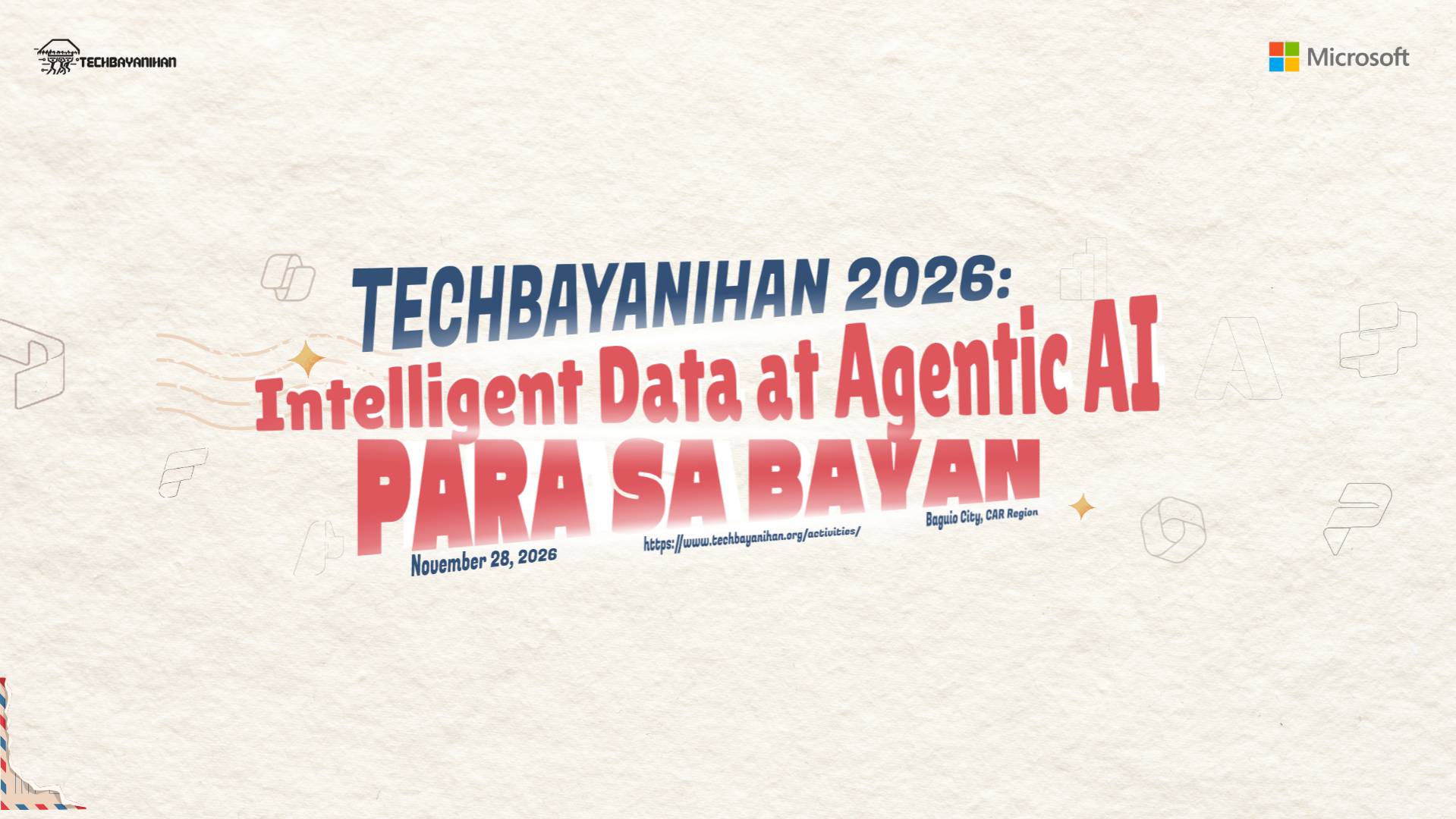 Techbayanihan 2026 Baguio City