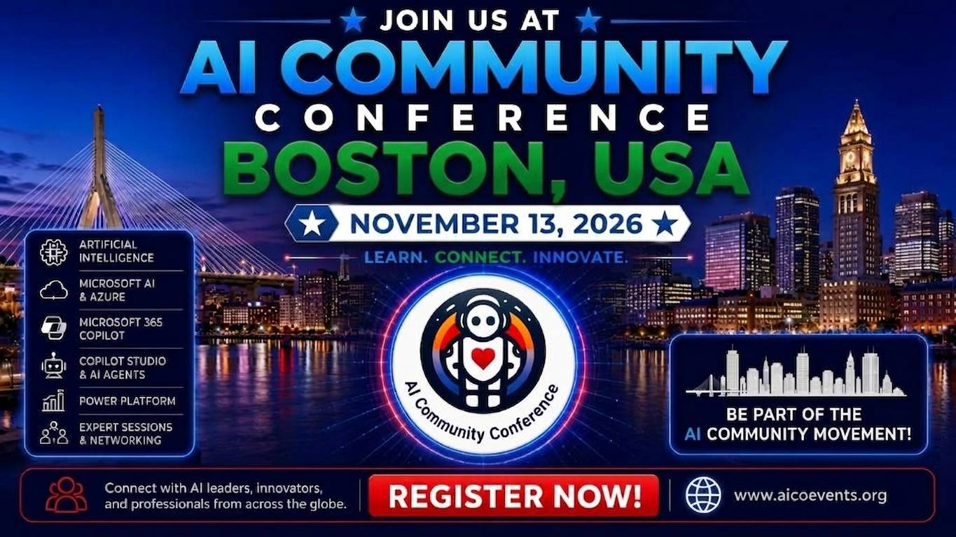 AI Community Conference - Boston 2026